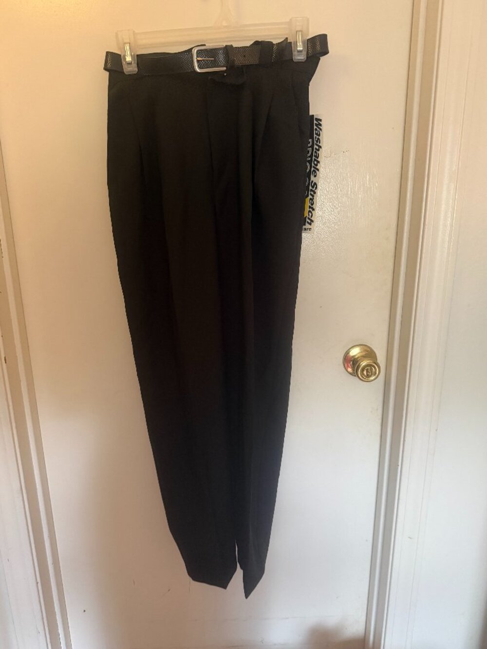 Briggs New York Dress Black Trousers W 8